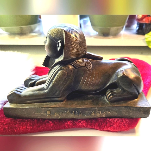 Bronze Sphinx Sculpture - Picture 5 of 12